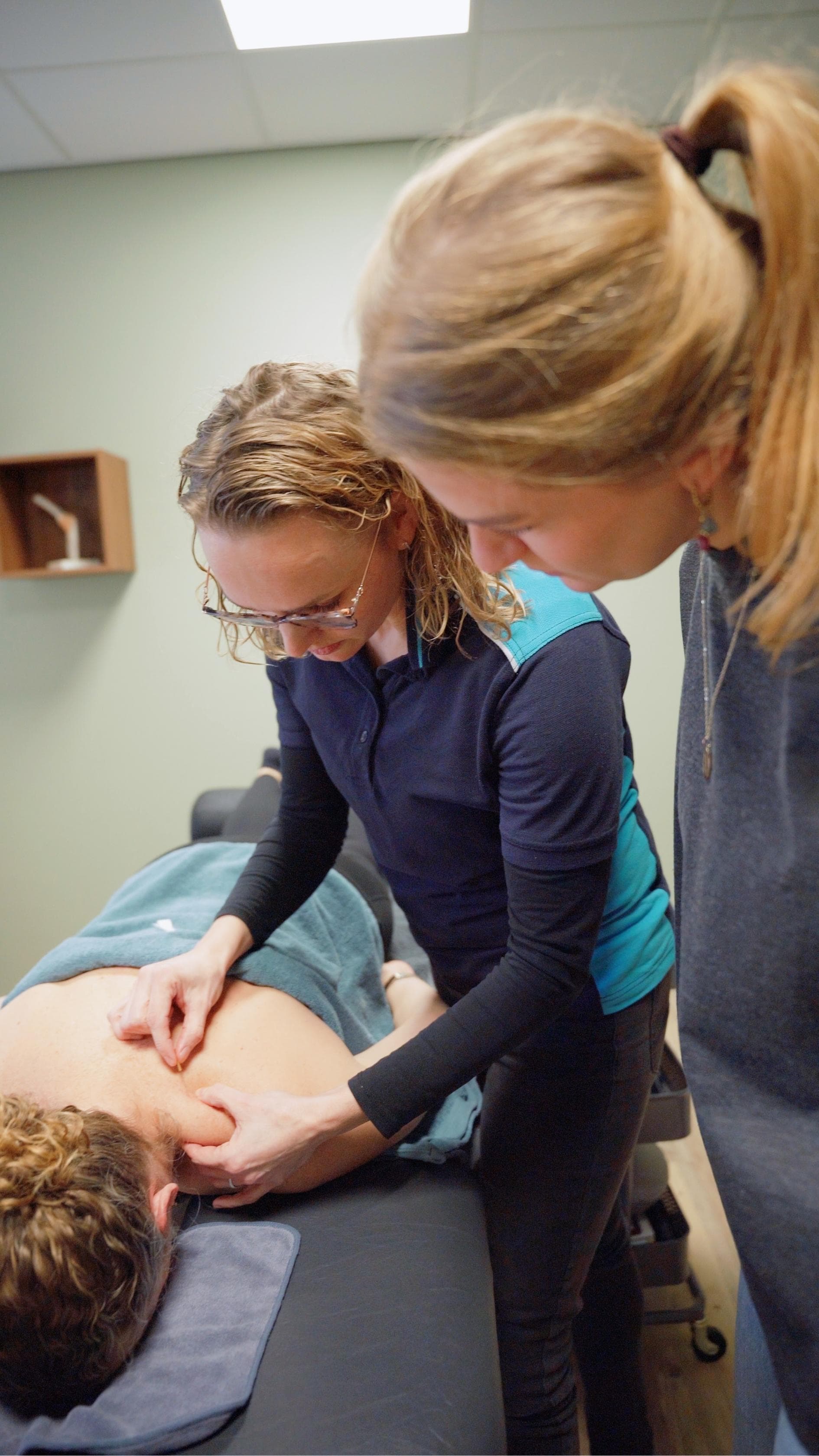 In de praktijk van Fysiotherapie Bilgaard